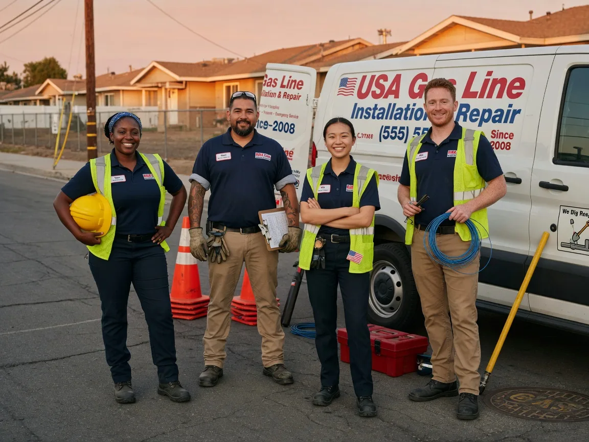 Gas Line Installation company in Cape May Point, NJ